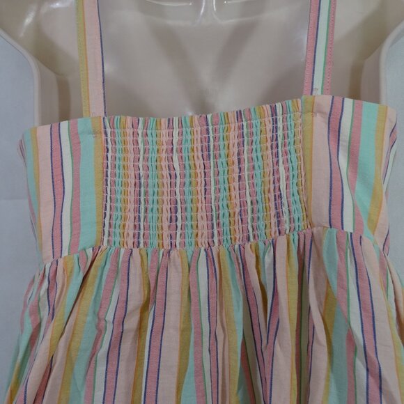 Matilda Jane No Baggage Pastel Striped Maxi Dress Women Size S Easter Spring - Picture 4 of 15